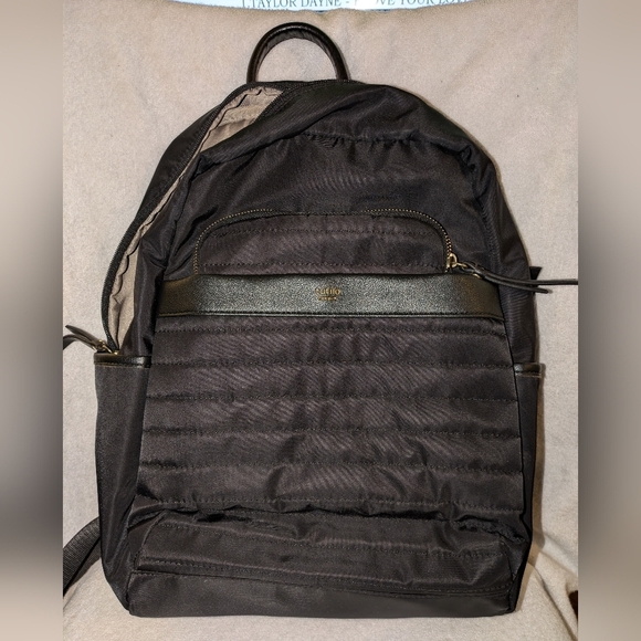 tutilo New York Black Backpack Pre-owned - Picture 2 of 7